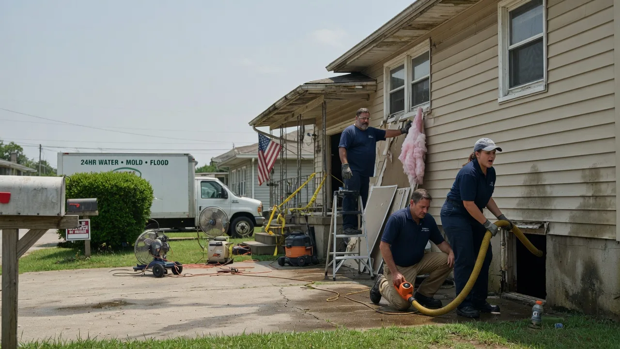 Water Damage Repair in Buckingham, PA near me